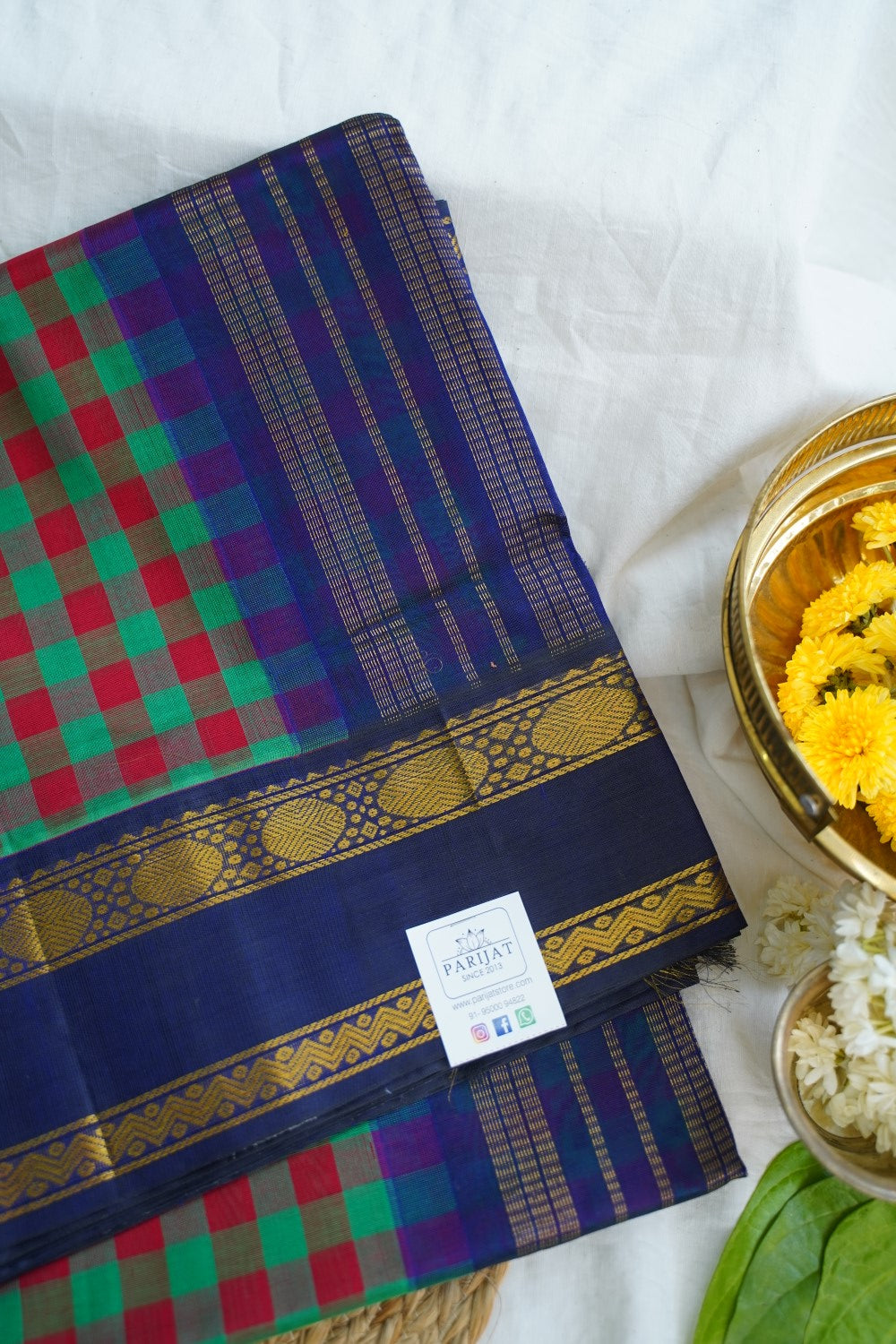 Kanchi Handloom Silk Cotton Saree PC14793