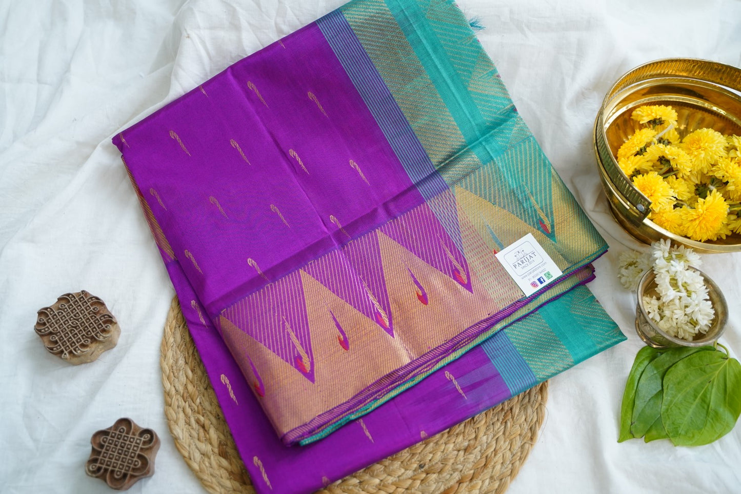 Kanchi Handloom Silk Cotton Saree PC14791