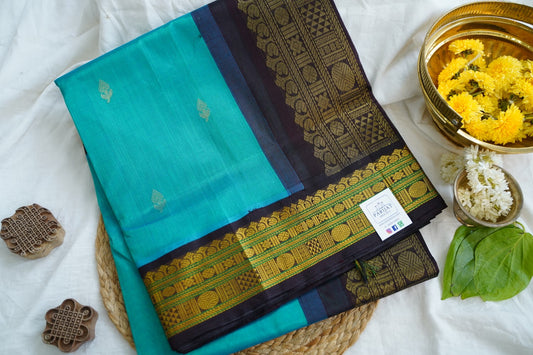 Kanchi Handloom Silk Cotton Saree PC14805