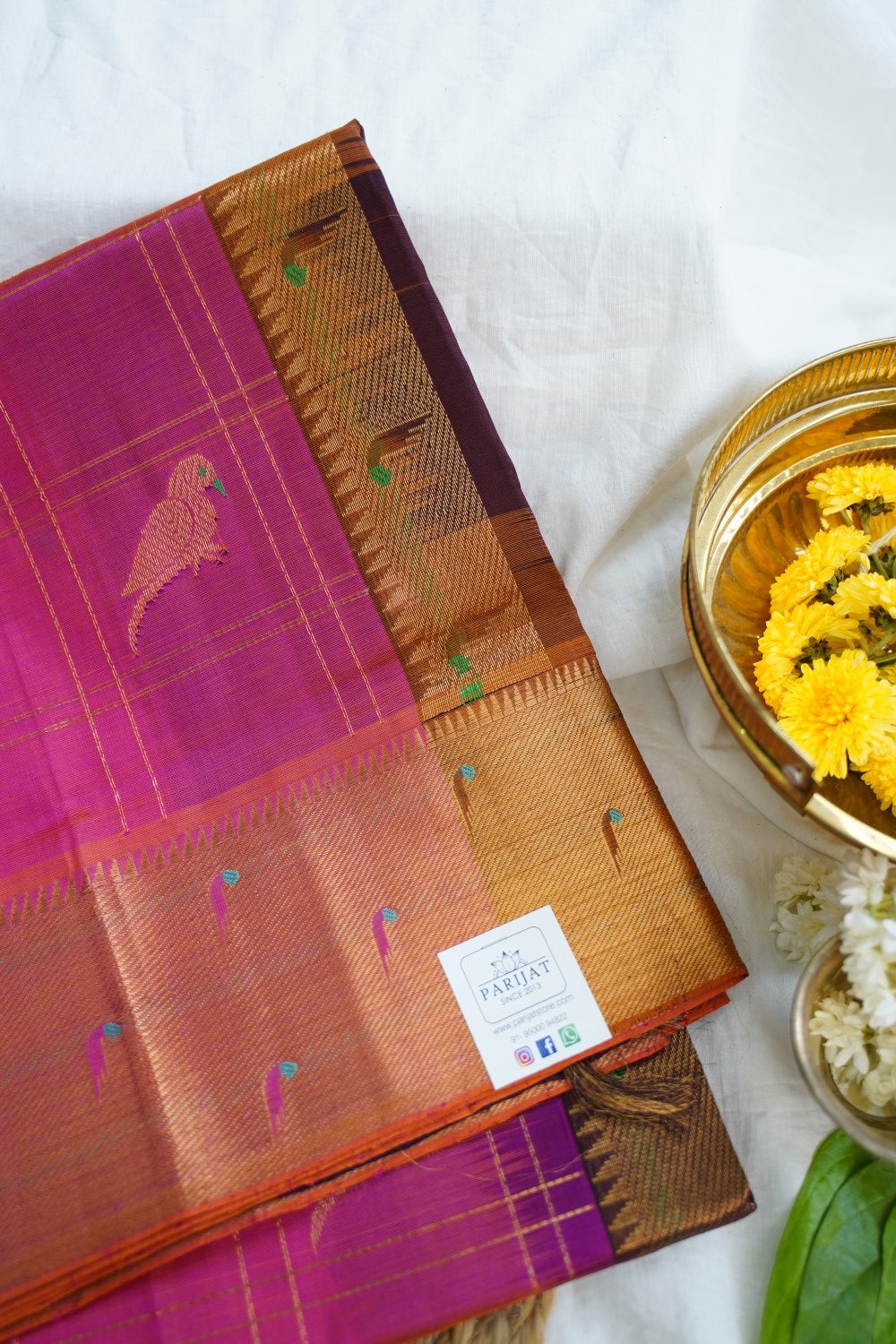 Kanchi Handloom Silk Cotton Saree PC14804