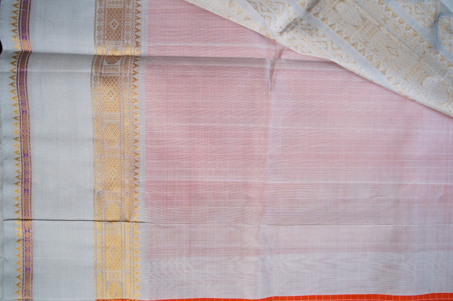 Kanchi Handloom Silk Cotton Saree pc16326