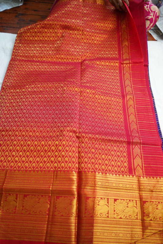 Kanchi Silk Cotton Saree PC18491
