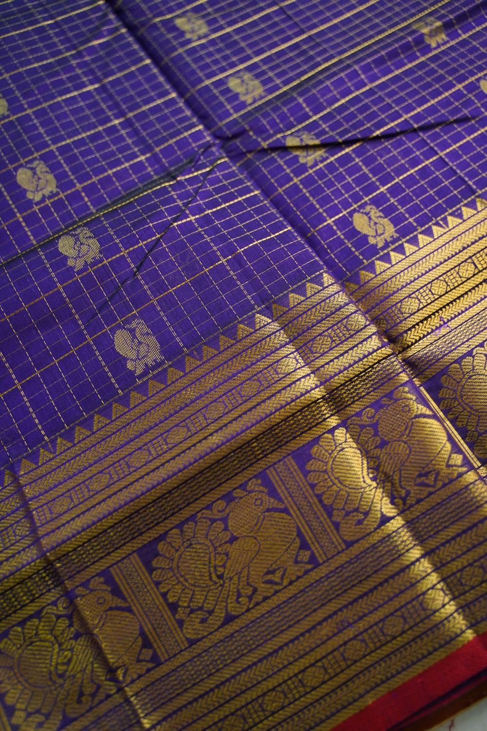 Kanchi Silk Cotton Saree PC18491