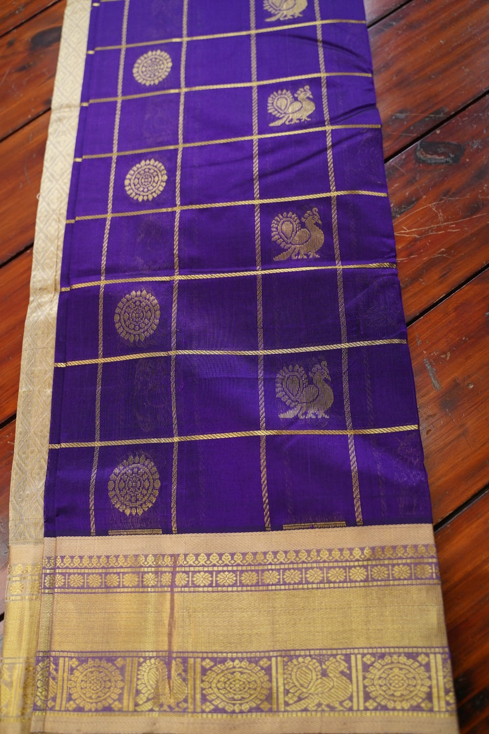 Kanchi Handloom Silk Cotton Saree PC17430