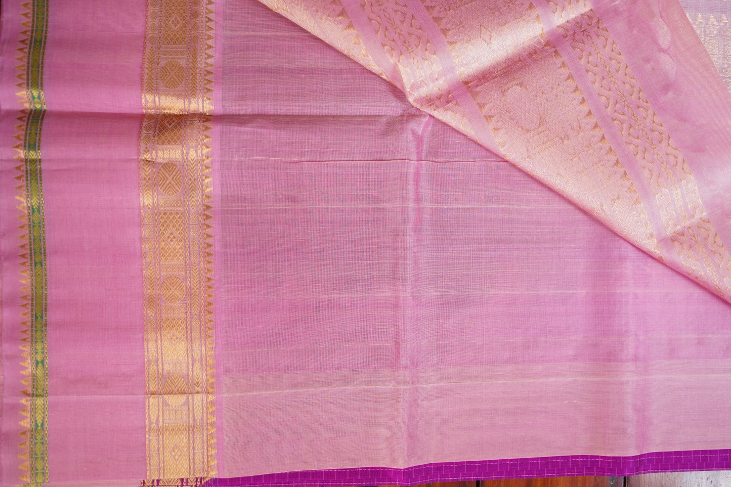 Kanchi Handloom Silk Cotton Saree-PC16329