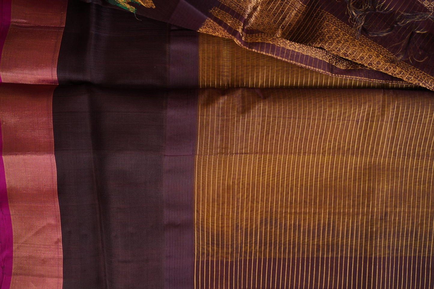 Kanchi Handloom Silk Cotton Saree pc16316