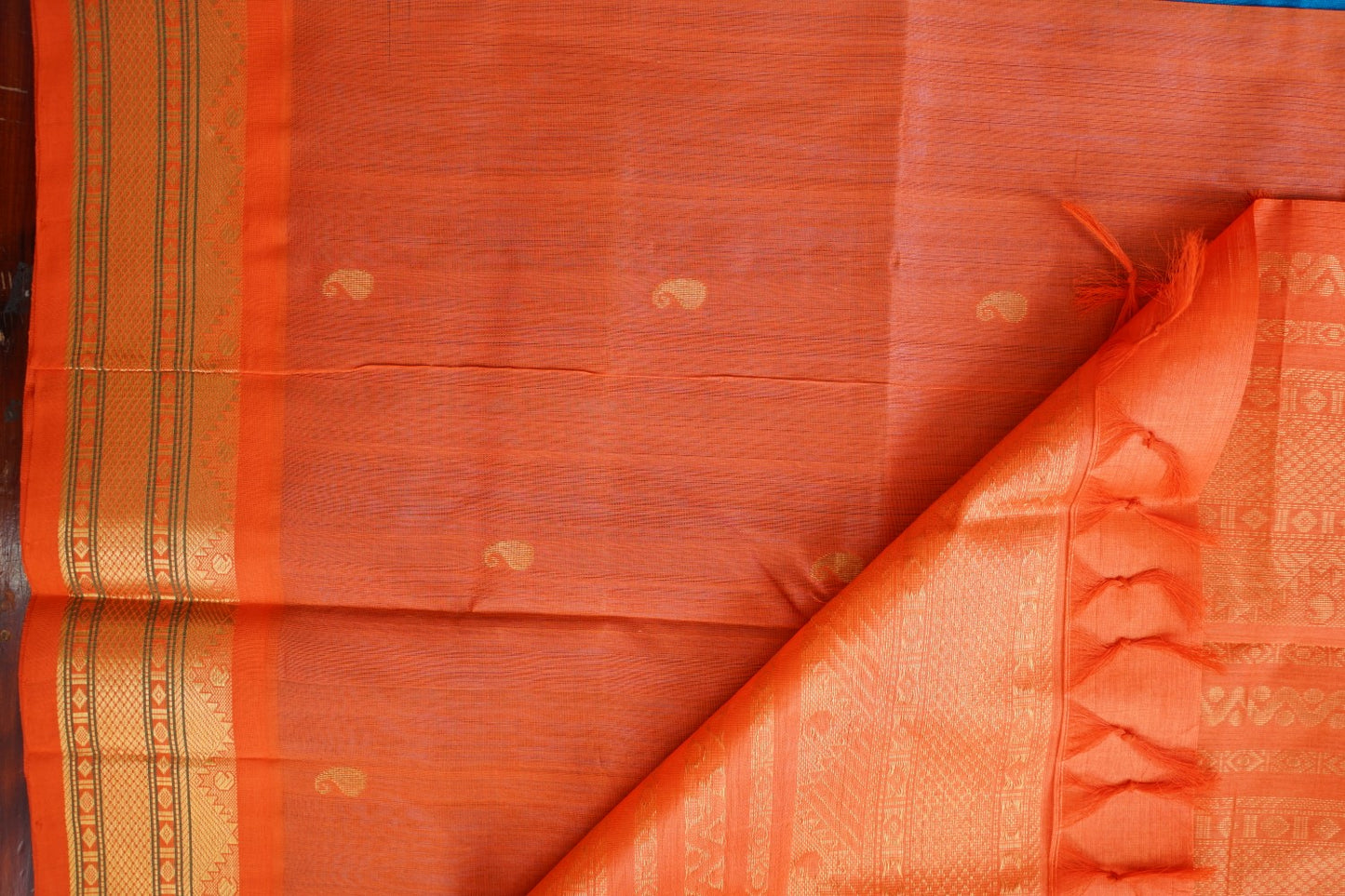 Kanchi Handloom Silk Cotton Saree pc16311