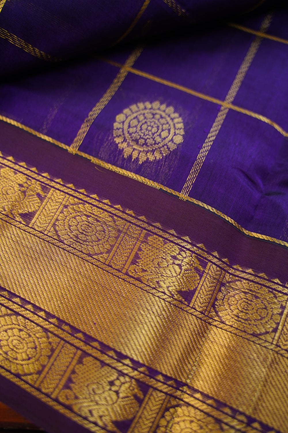 Kanchi Handloom Silk Cotton Saree PC17429