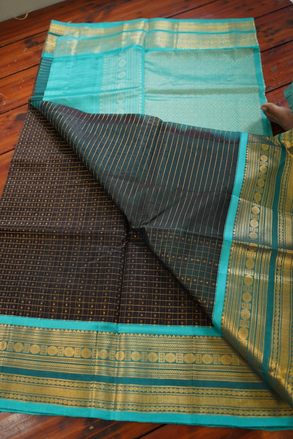 Kanchi Handloom Silk Cotton Saree PC17419