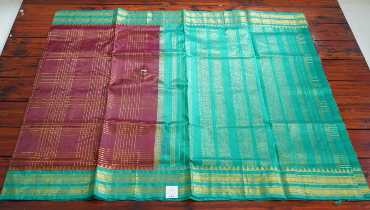 Kanchi Handloom Silk Cotton Saree PC14787