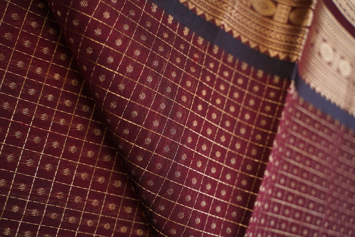 Kanchi Handloom Silk Cotton Saree PC17421