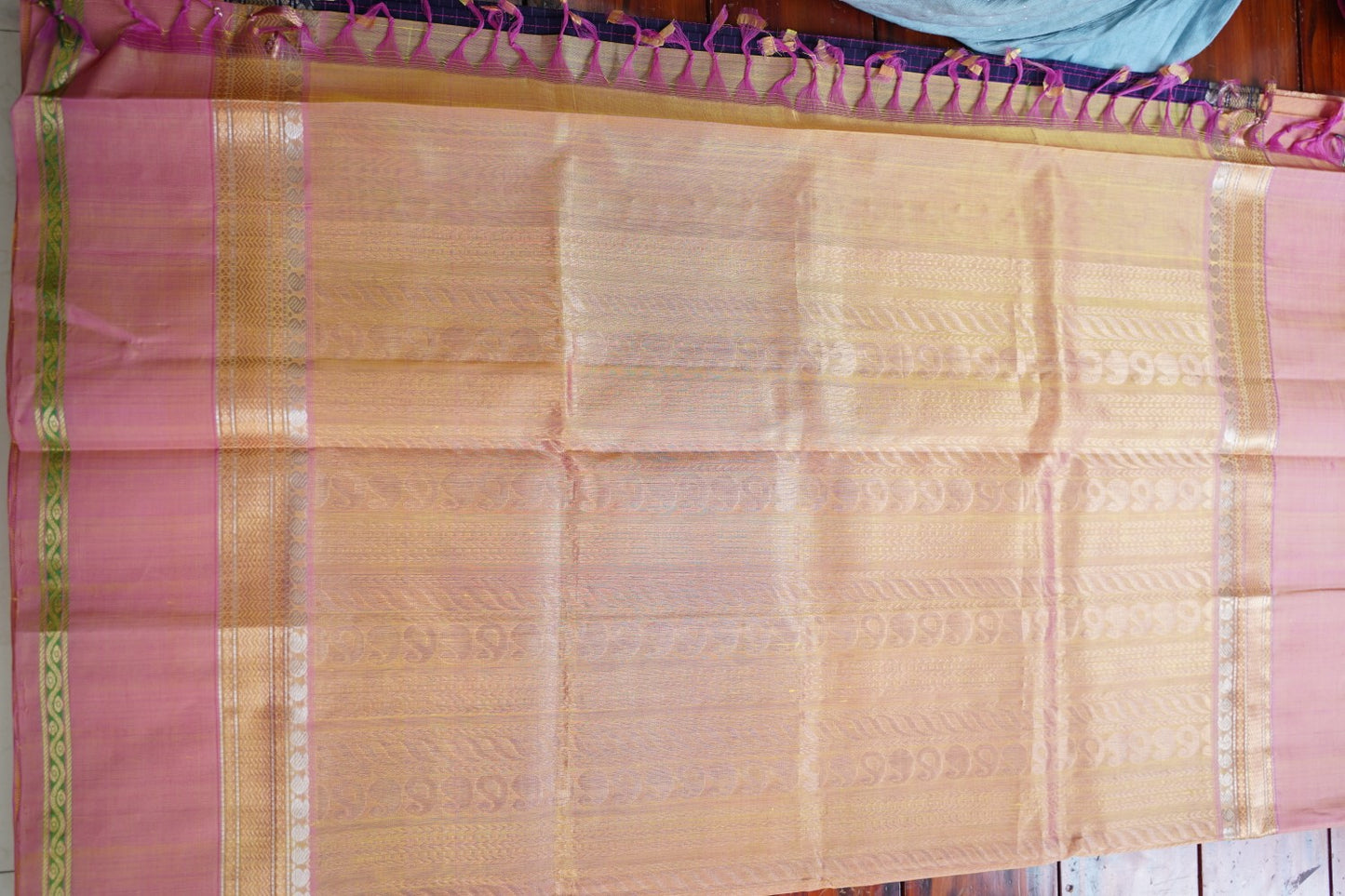 Kanchi Handloom Silk Cotton Saree pc16330