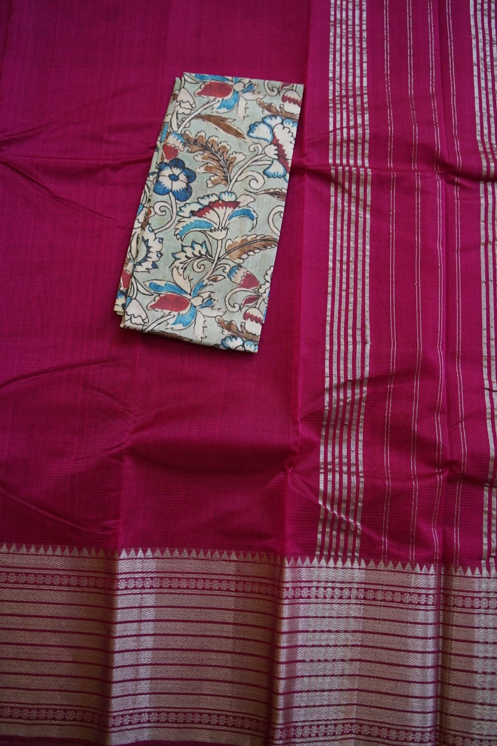 Mangalgiri Silk Cotton Saree PC11860