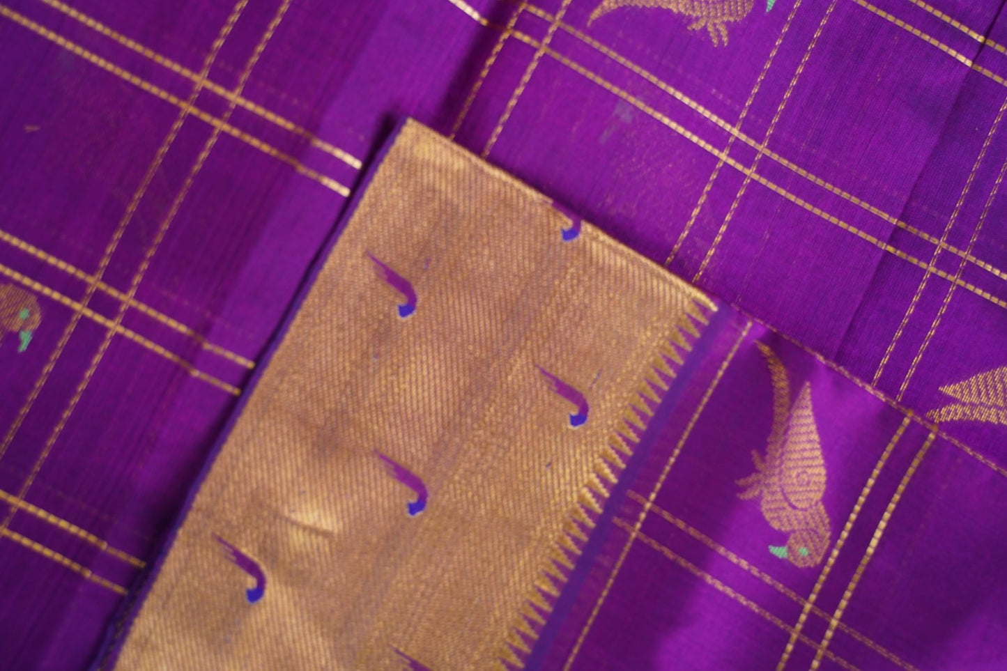 Kanchi Handloom Silk Cotton Saree PC14808