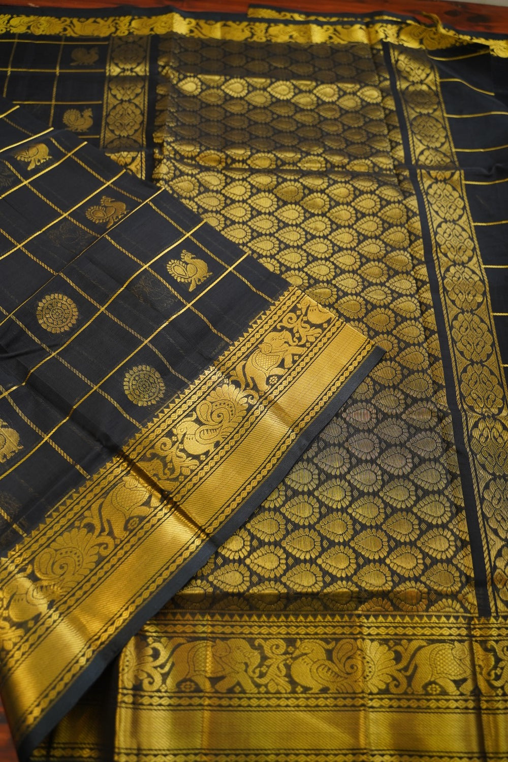 Kanchi Handloom Silk Cotton Saree PC17428