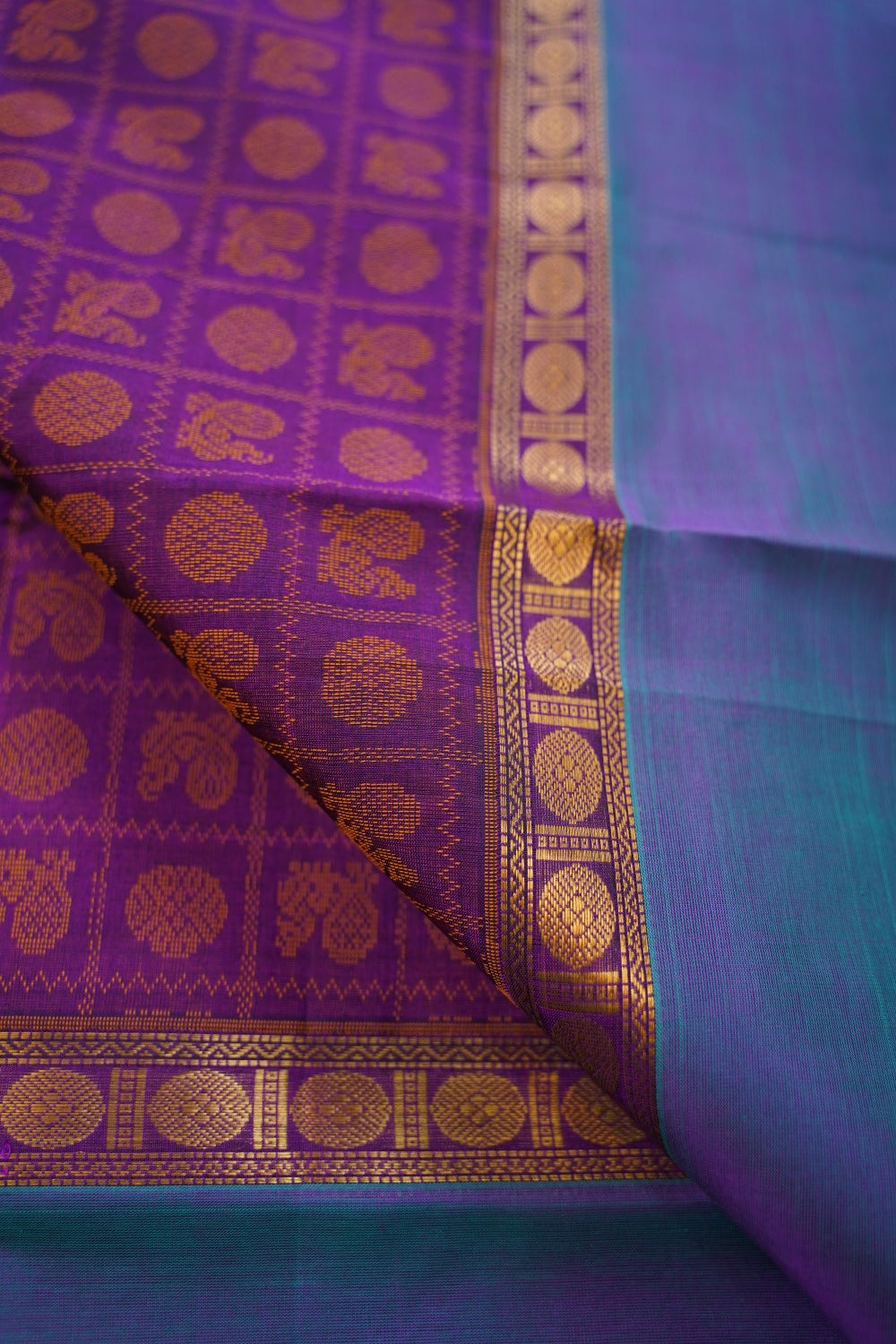 Kanchi Handloom Silk Cotton Saree PC17413