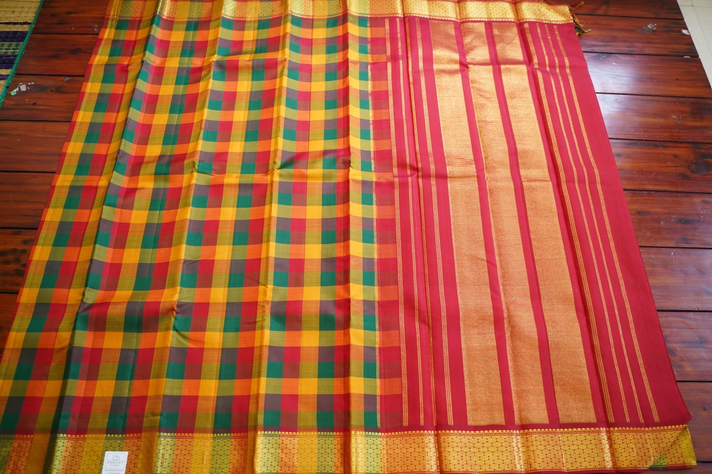 Pure Kanchi Silk Saree PC11880