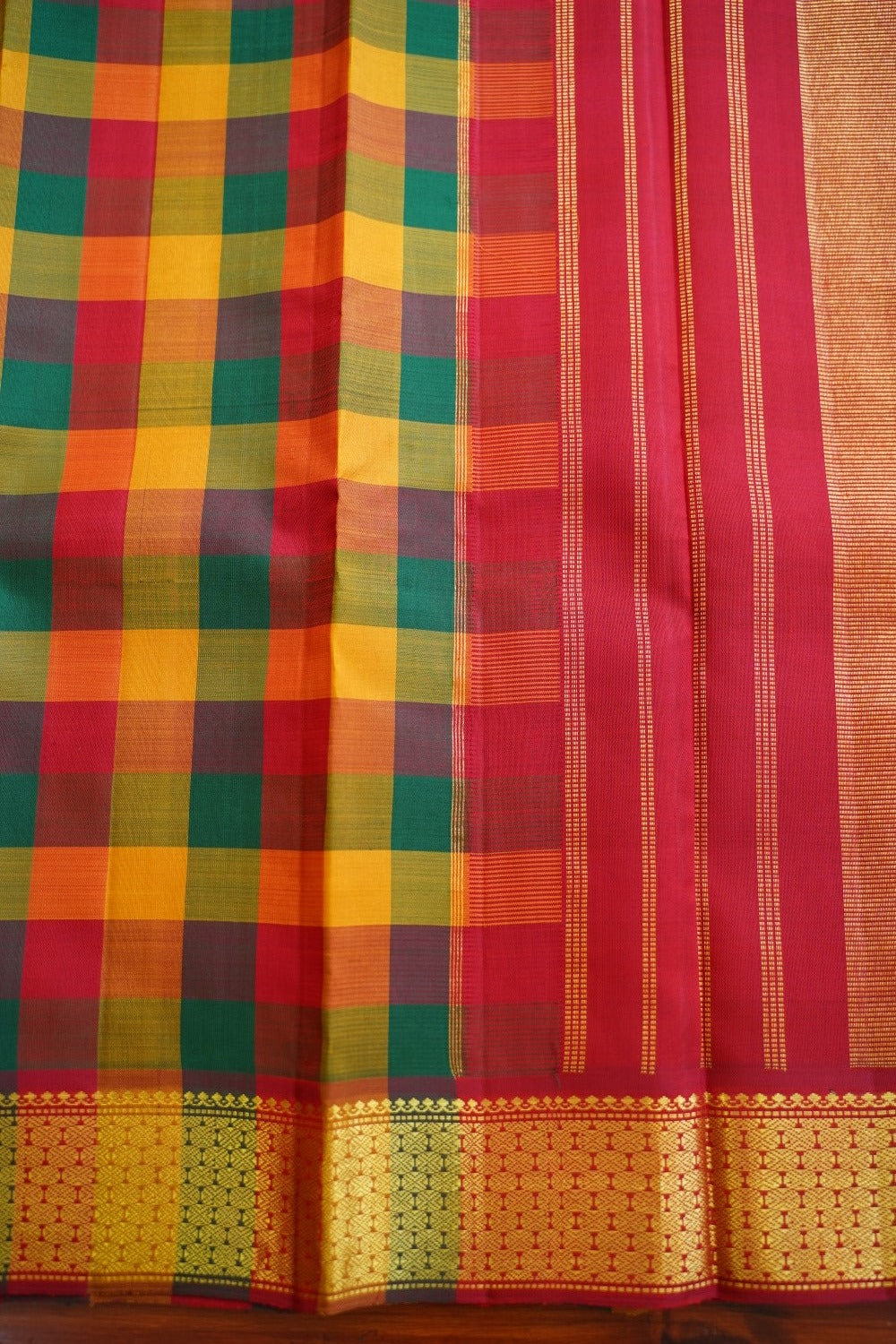 Pure Kanchi Silk Saree PC11880