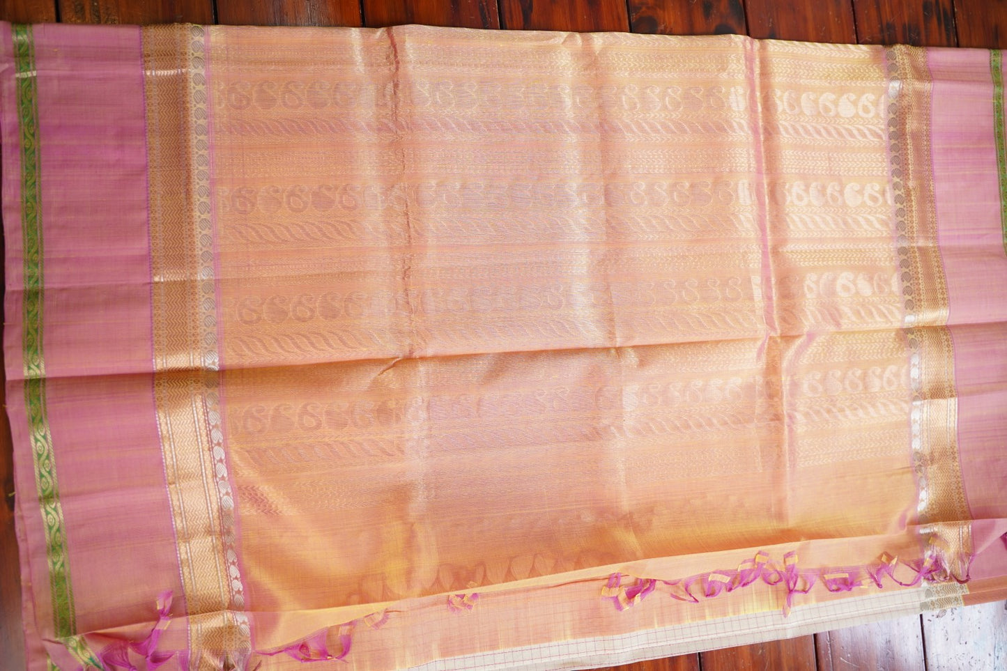 Kanchi Handloom Silk Cotton Saree pc16327