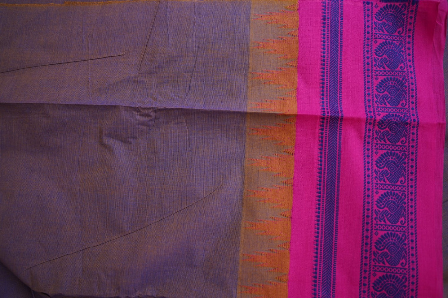 Chettinad handloom Cotton Saree PC14880