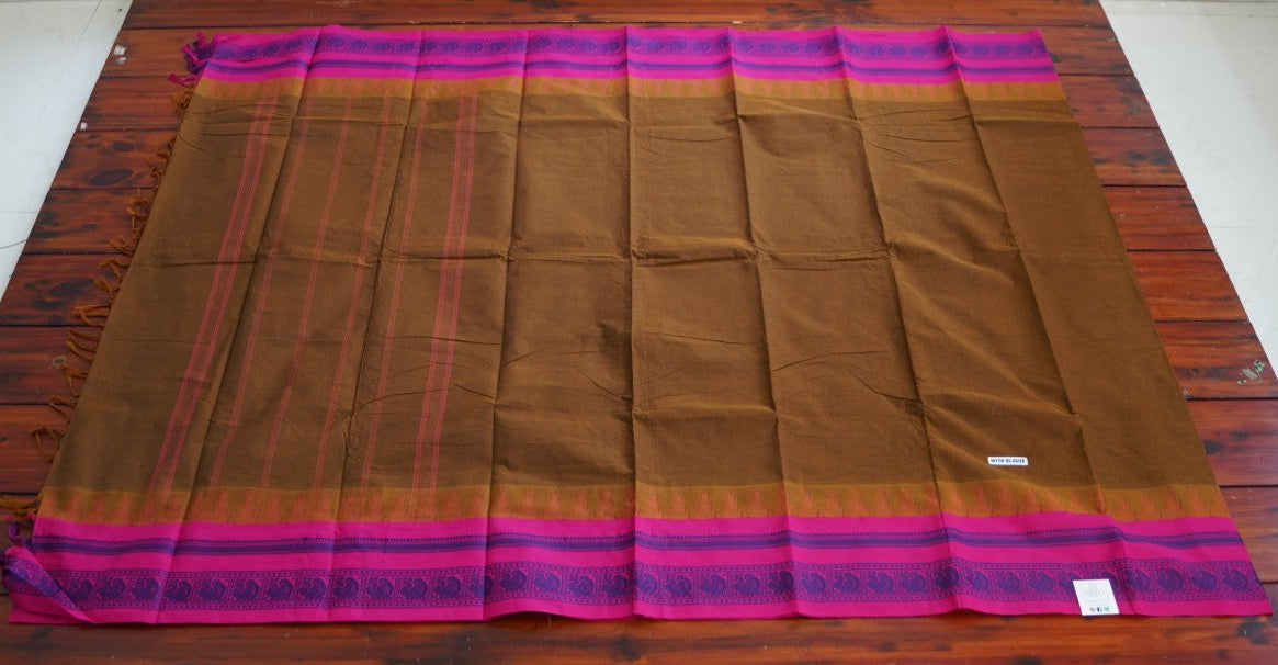 Chettinad handloom Cotton Saree PC14877