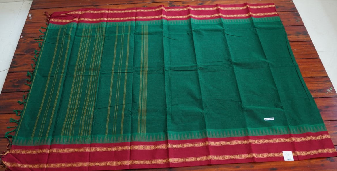 Chettinad handloom Cotton Saree PC14875
