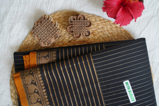 Chettinad handloom Cotton Saree pc16486