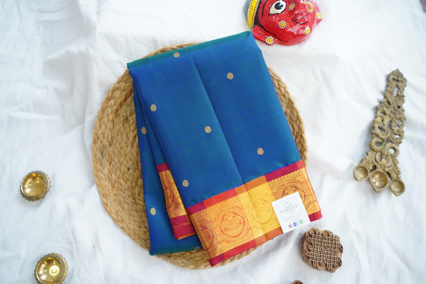 Pure Kanchi Silk Saree -PC14885