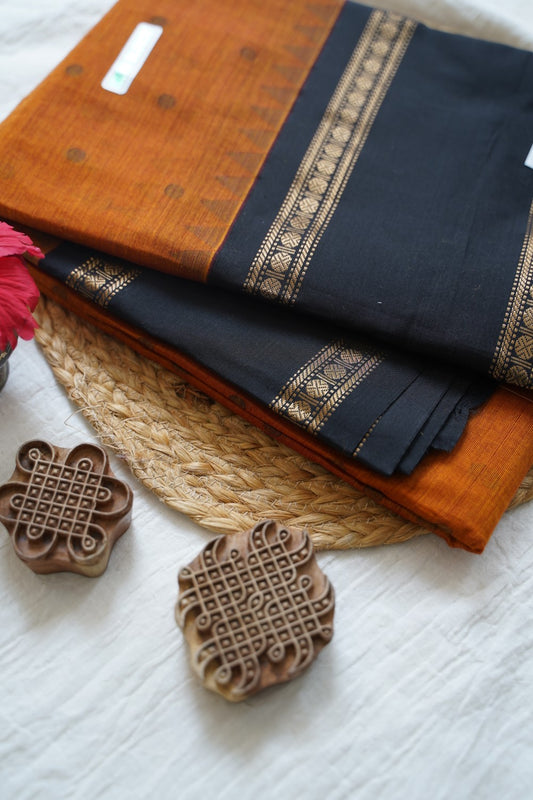 Chettinad handloom Cotton Saree pc16488