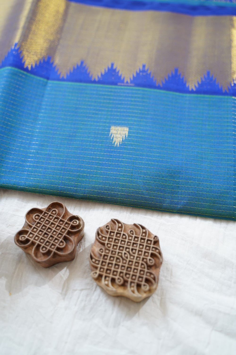 Kanchi Handloom Silk Cotton Saree-PC16506