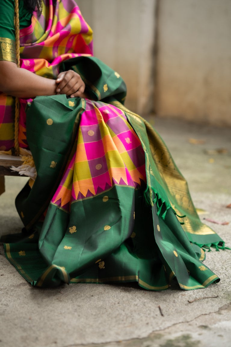 Pure Kanchi Silk Saree PC12511-KRIYA