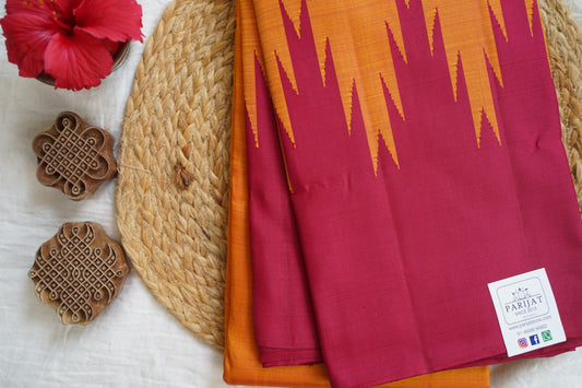 Pure Kanchi Silk Saree Pc16372
