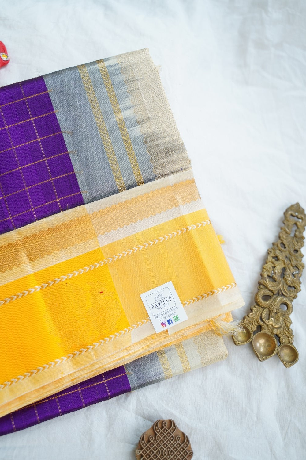 Kanchi Handloom Silk Cotton Saree PC14920
