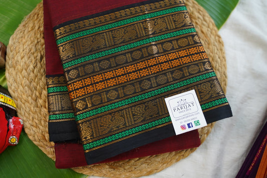 Chettinad handloom Cotton Saree PC17448