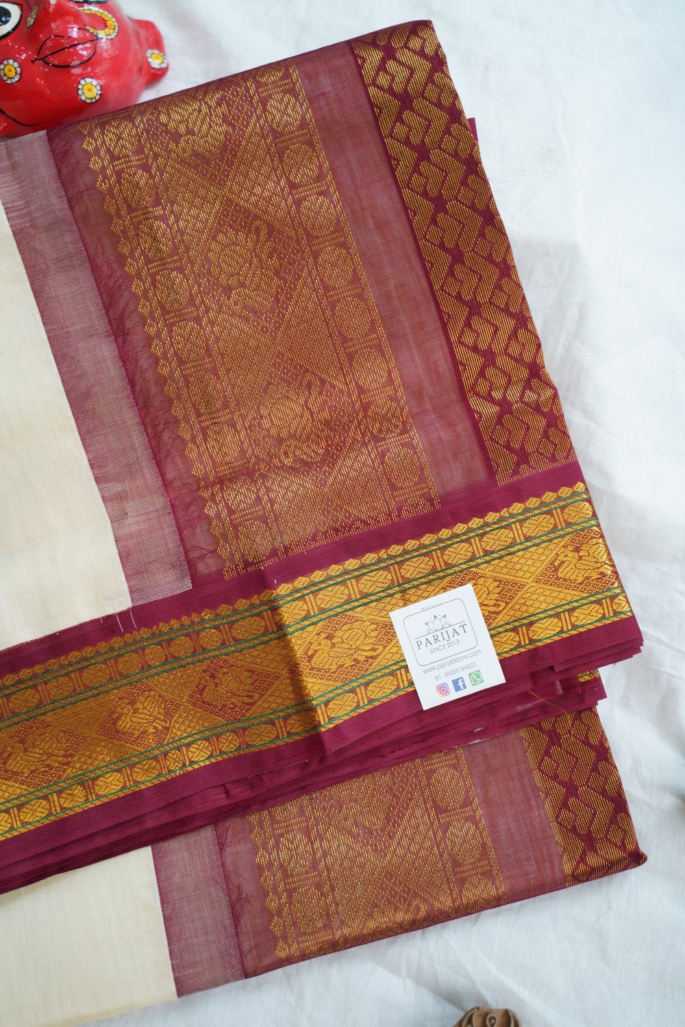 Kanchi Handloom Silk Cotton Saree PC14923