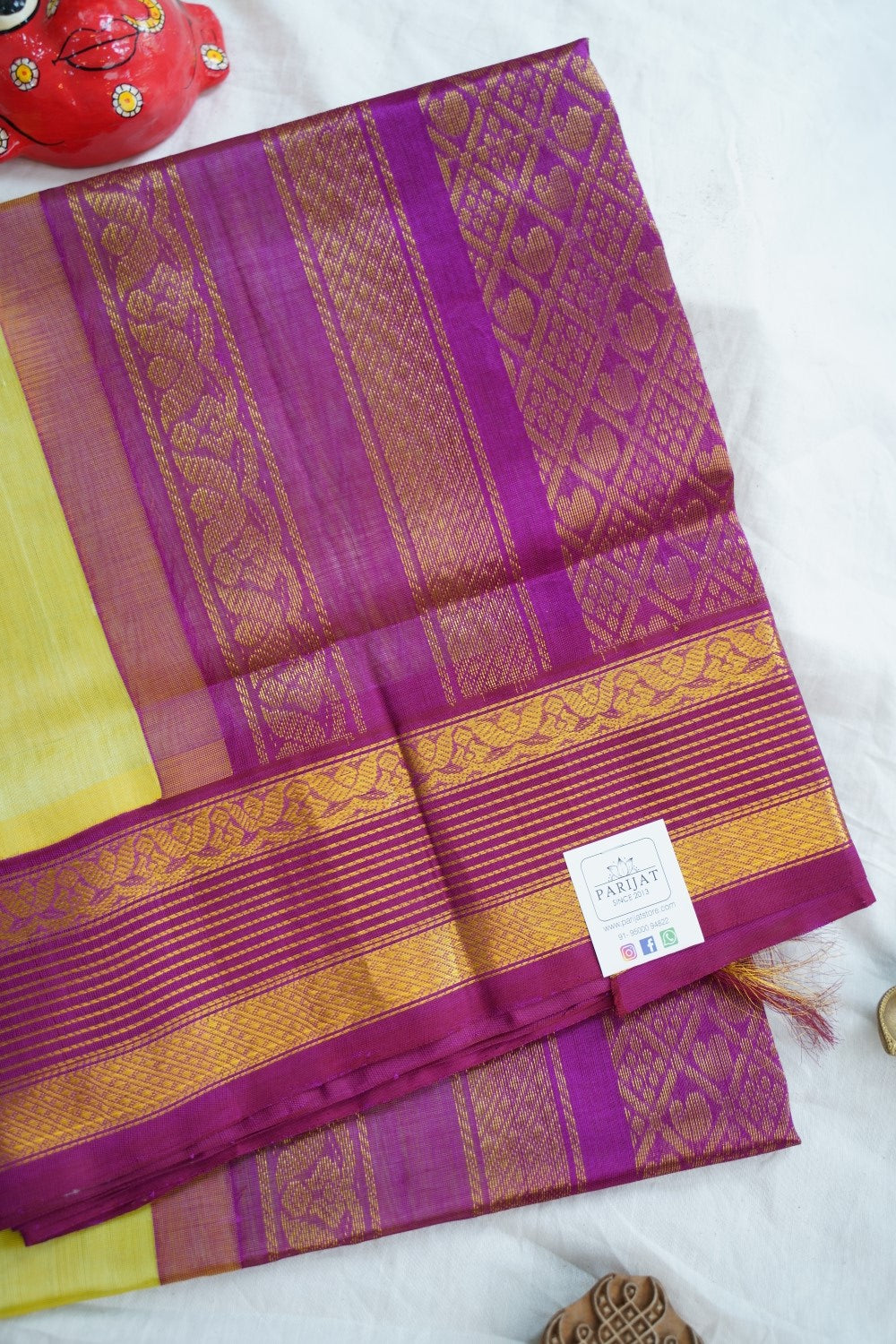Kanchi Handloom Silk Cotton Saree PC14903
