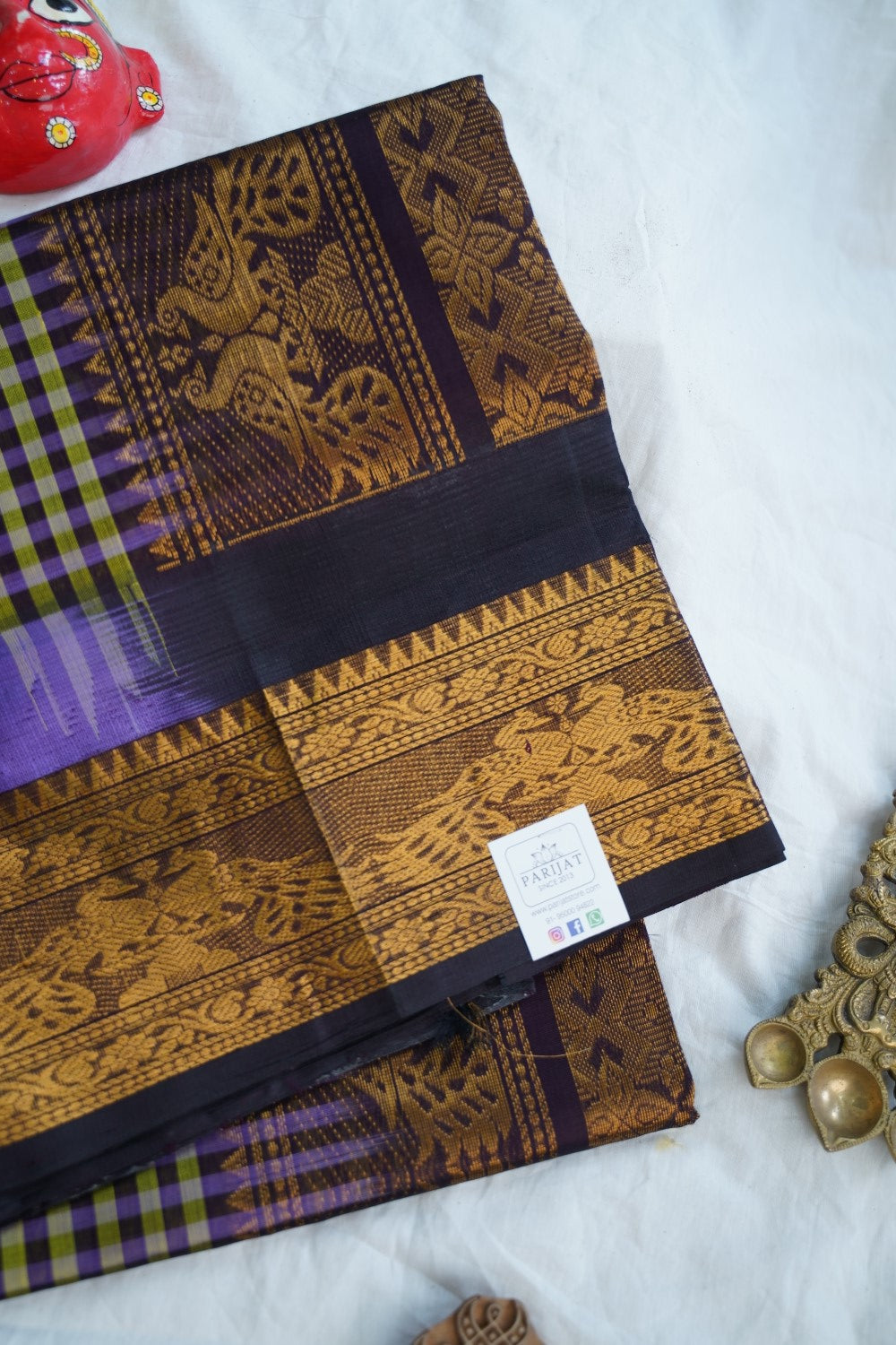 Kanchi Handloom Silk Cotton Saree PC14907