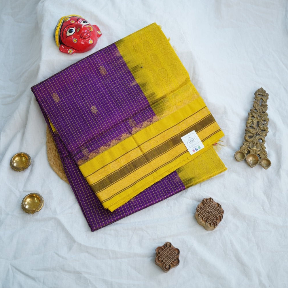Kanchi Handloom Silk Cotton Saree PC14917