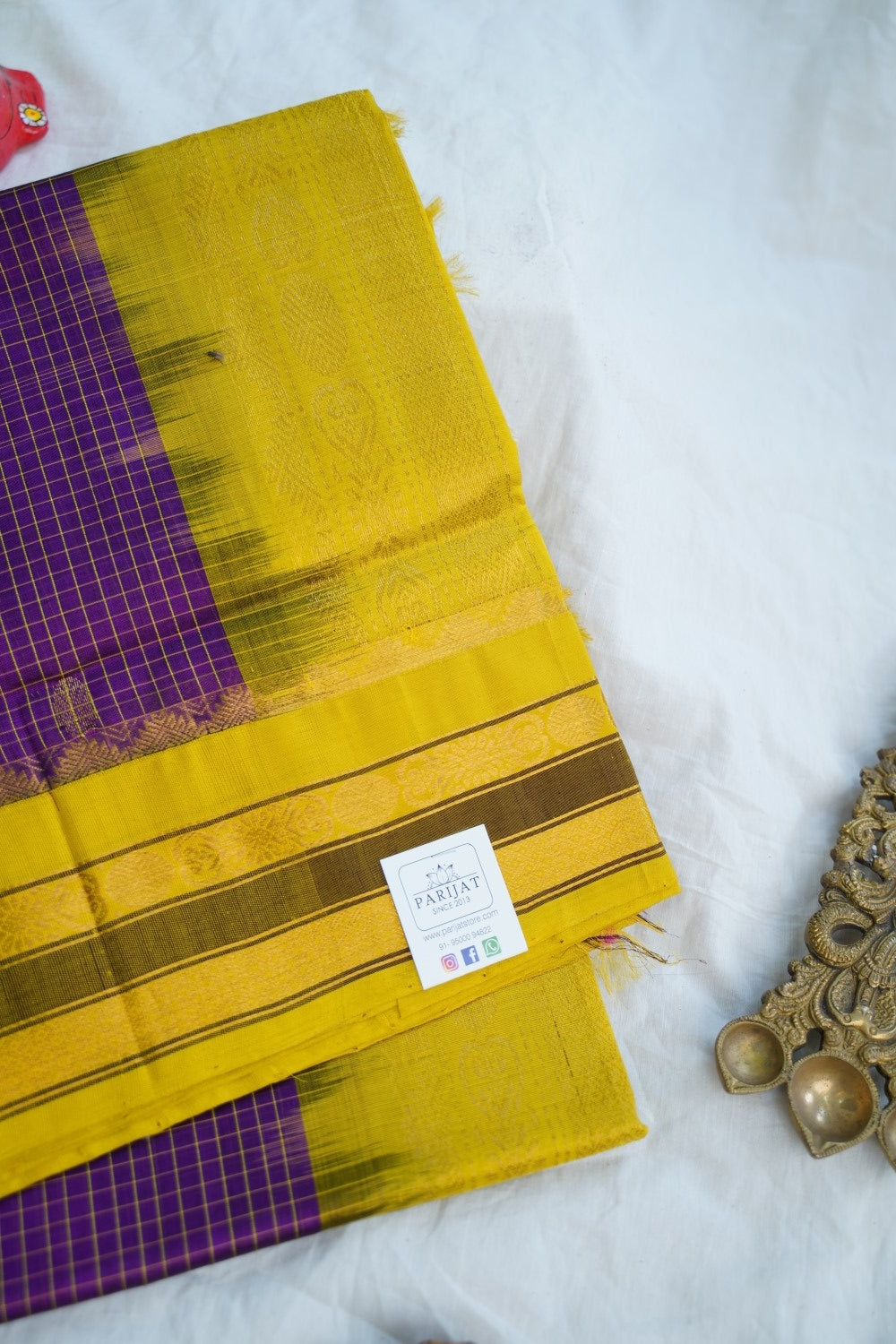 Kanchi Handloom Silk Cotton Saree PC14917