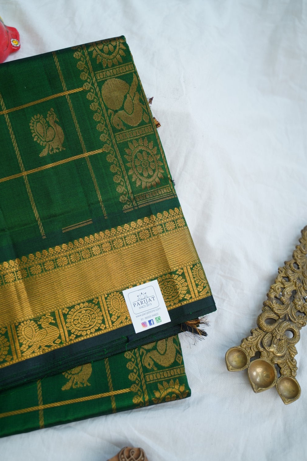 Kanchi Handloom Silk Cotton Saree PC14916