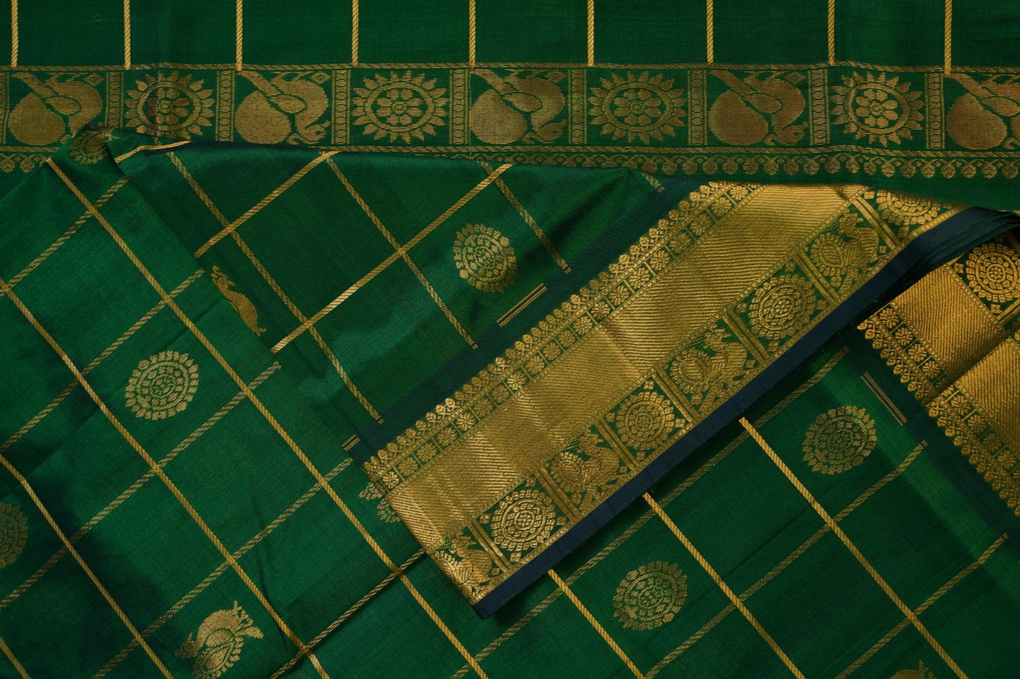 Kanchi Handloom Silk Cotton Saree PC14916