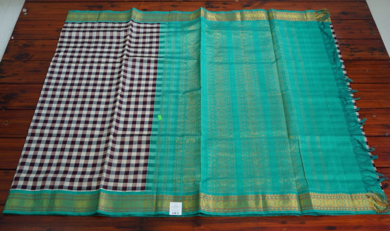 Kanchi Handloom Silk Cotton Saree PC14911