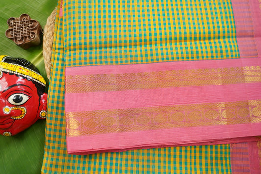 Kanchi Handloom Silk Cotton Saree PC17437