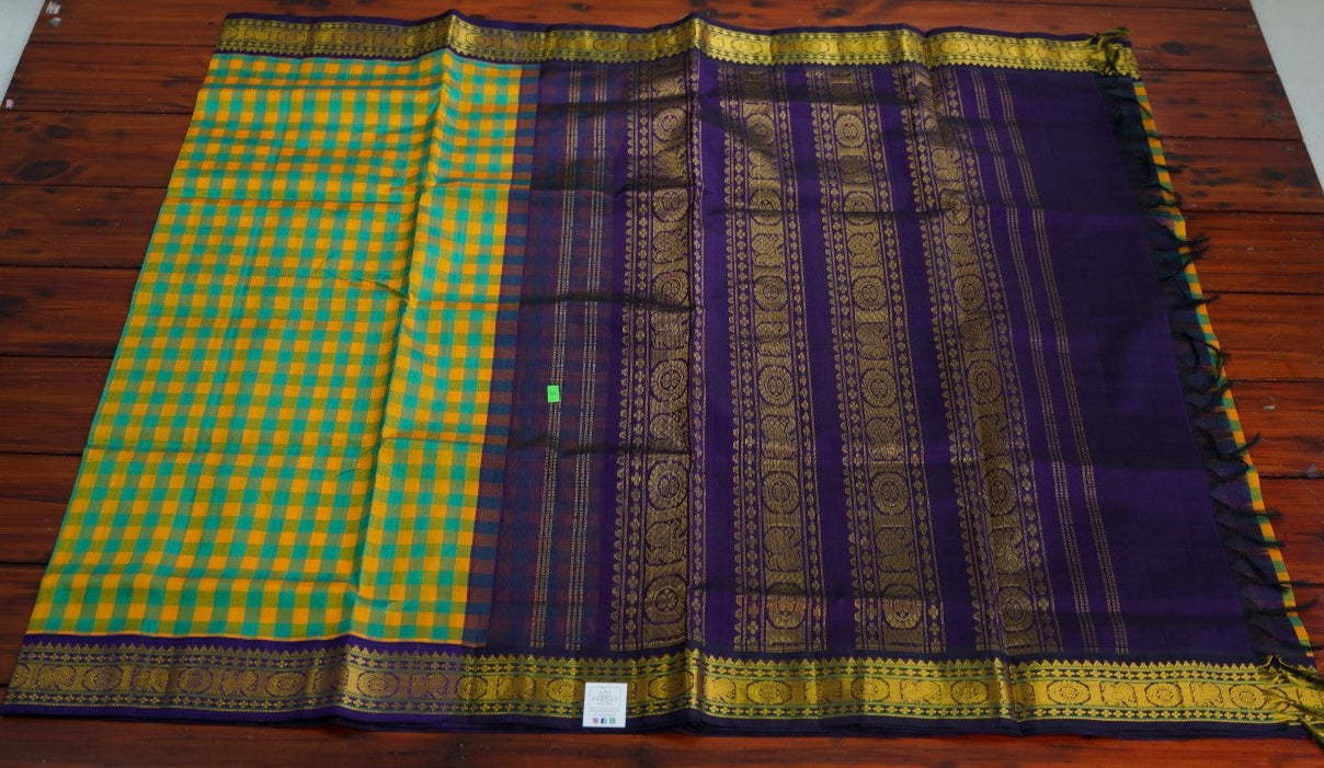 Kanchi Handloom Silk Cotton Saree PC14909
