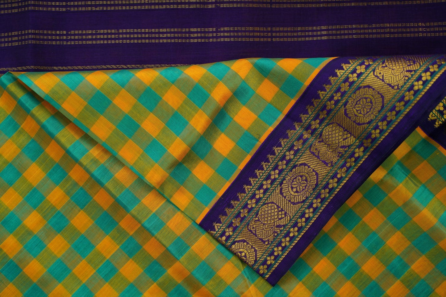 Kanchi Handloom Silk Cotton Saree PC14909