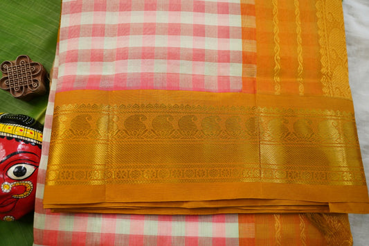 Kanchi Handloom Silk Cotton Saree PC17433
