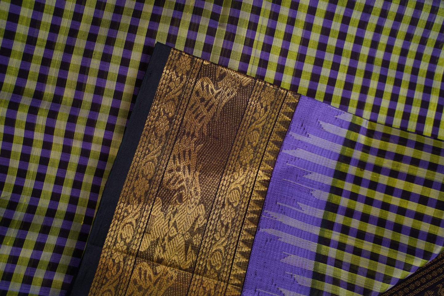 Kanchi Handloom Silk Cotton Saree PC14907