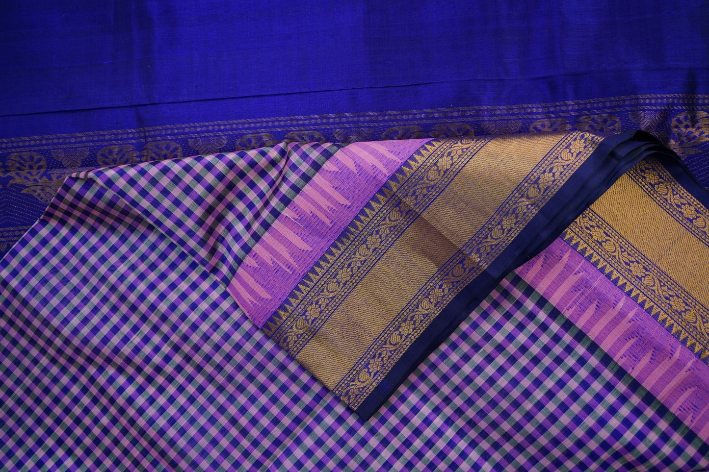 Kanchi Handloom Silk Cotton Saree PC14905