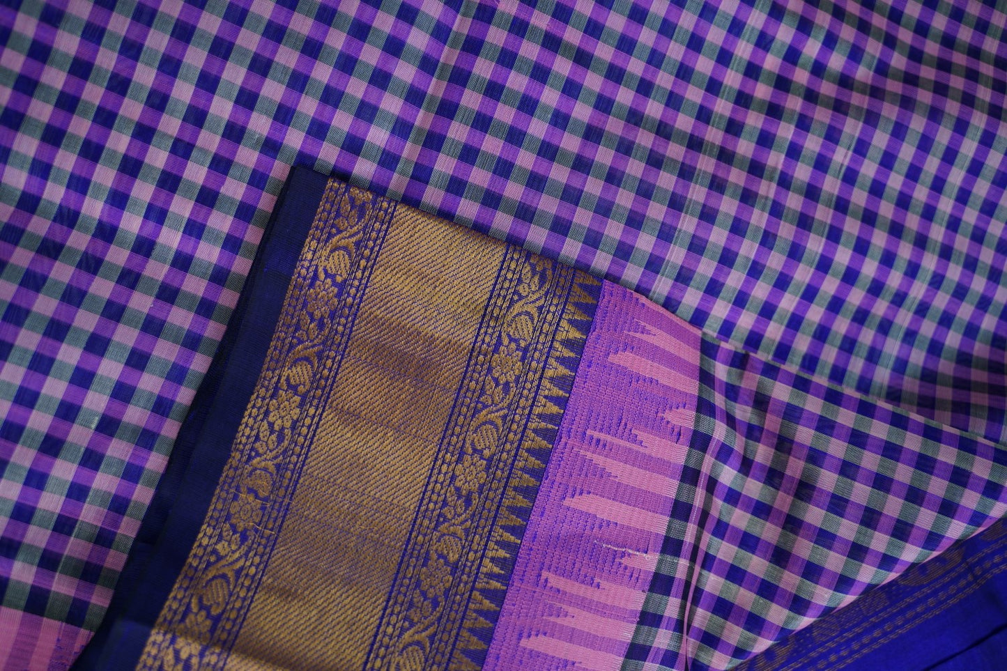 Kanchi Handloom Silk Cotton Saree PC14905