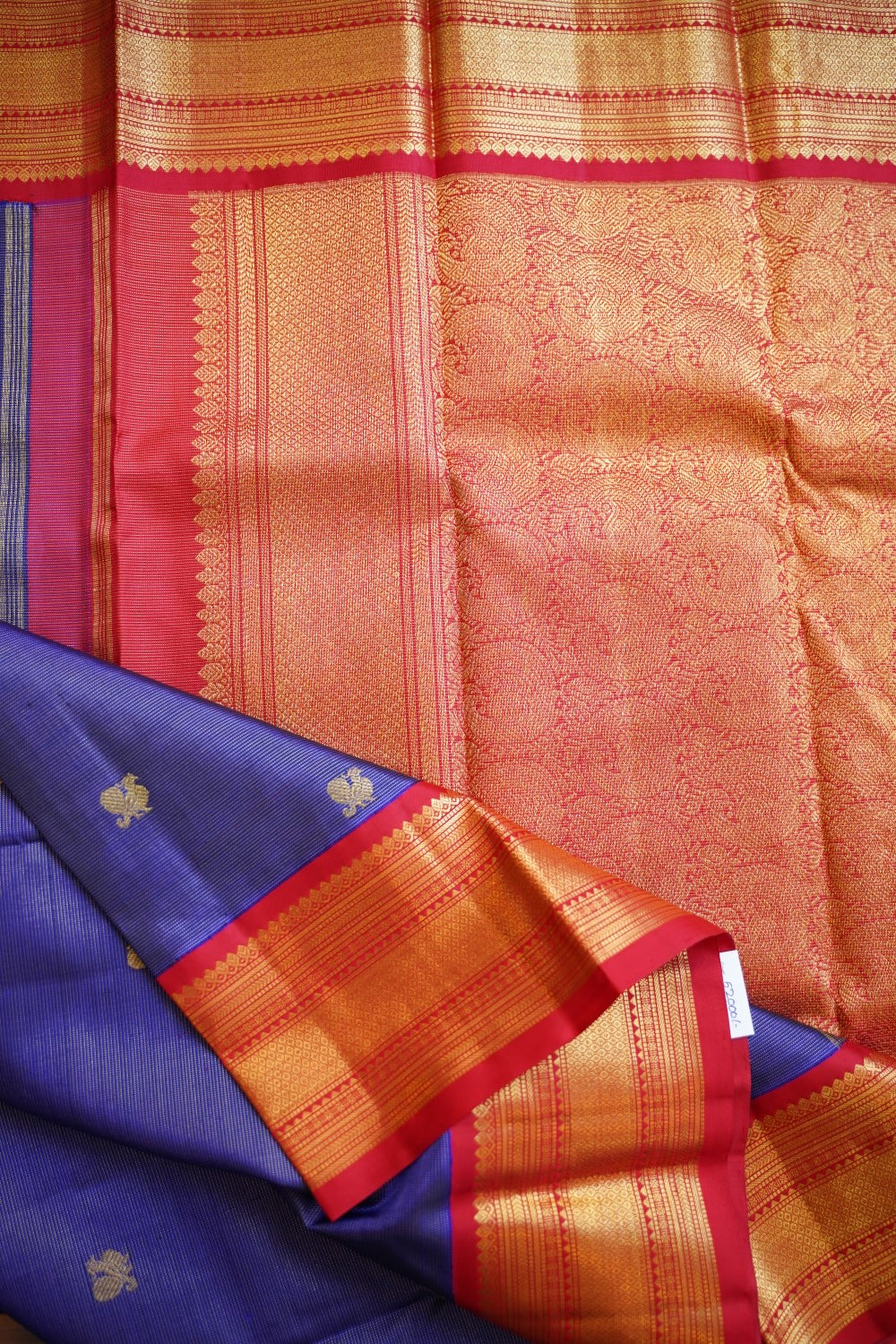 Vairaoosi Korvai Kanchi Silk Saree PC12043